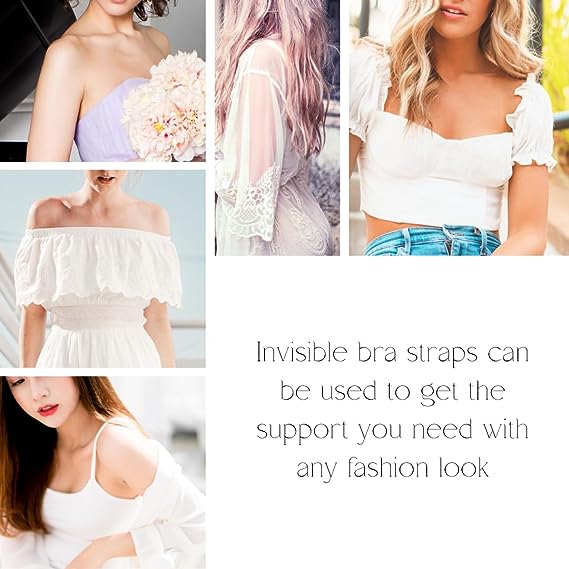 Women Invisible Bra Strap ( Side & Middle Straps )