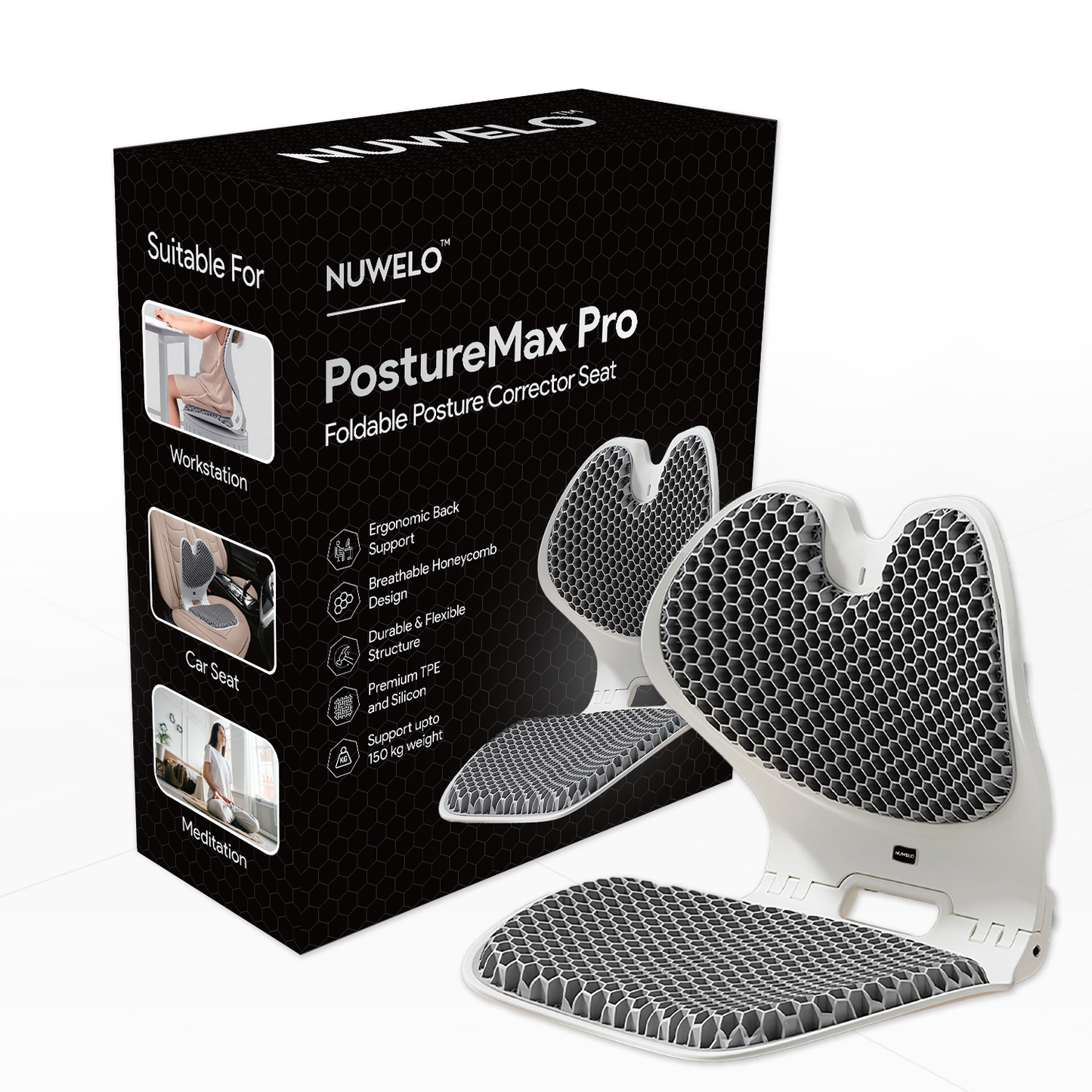 Posture Max Pro Foldable Posture Corrector Seat