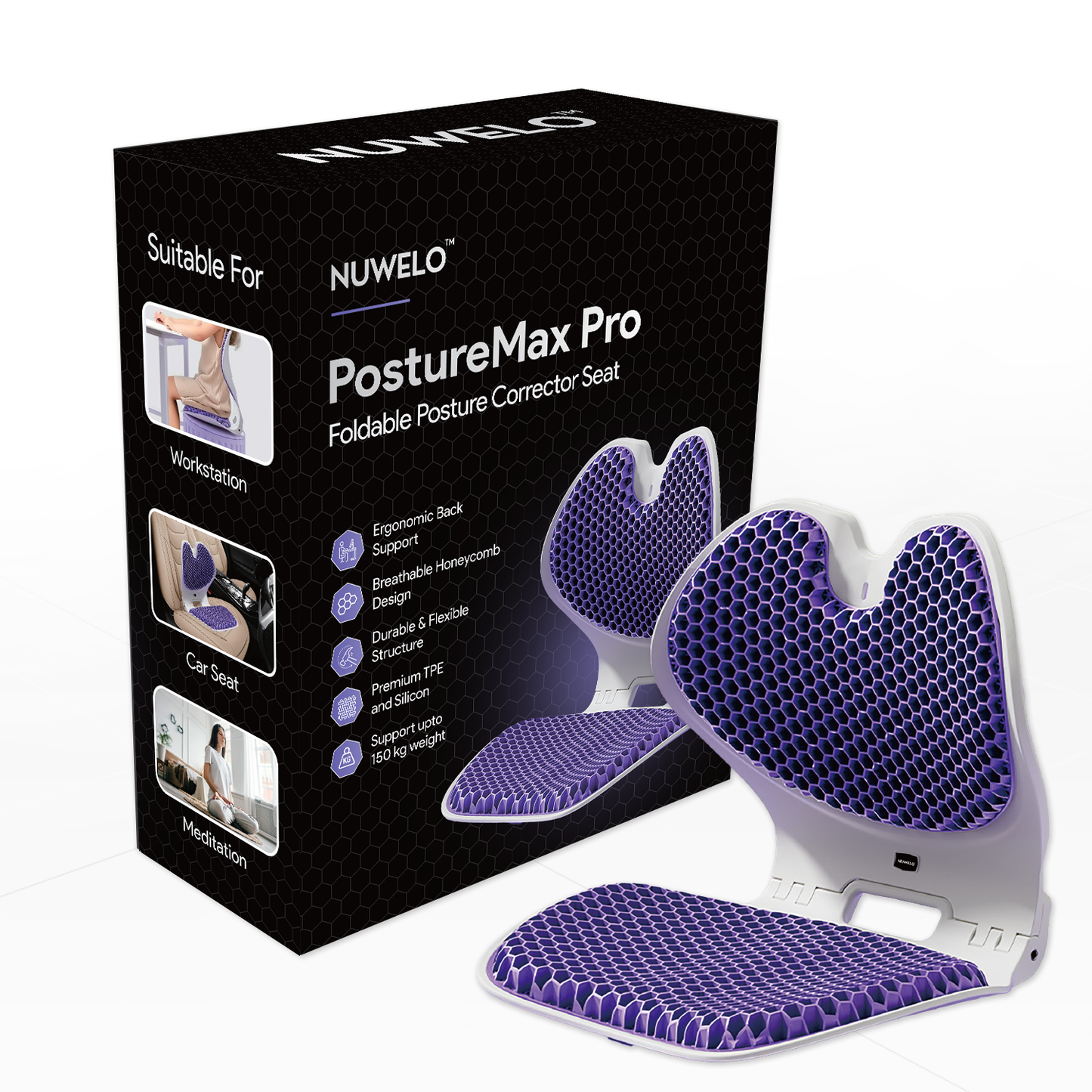 Posture Max Pro Foldable Posture Corrector Seat