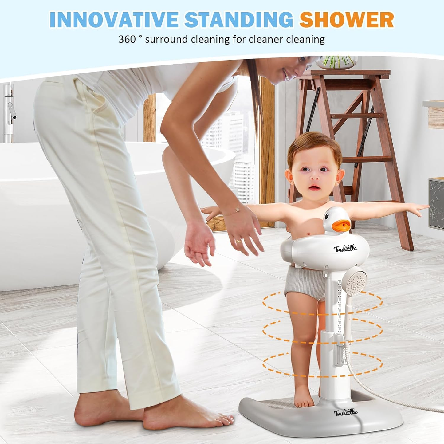 Adjustable Baby Bath Stand