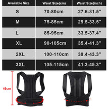 Posture Corrector Back Support Lumbar Brace