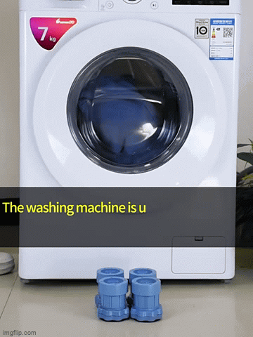 Adjustable Washing Machine Foot Pad (4Pcs)