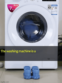 Adjustable Washing Machine Foot Pad (4Pcs)