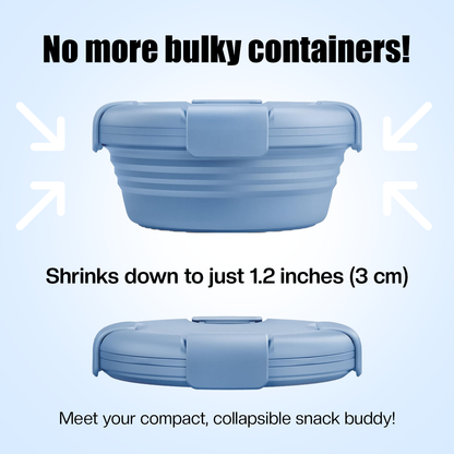Collapsible Silicone Box
