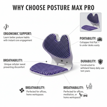 Posture Max Pro Foldable Posture Corrector Seat