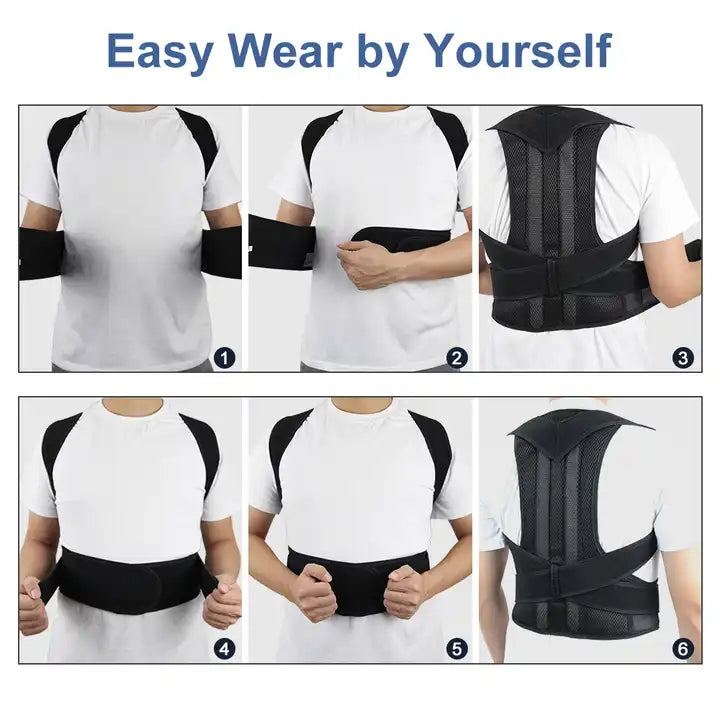 Posture Corrector Back Support Lumbar Brace