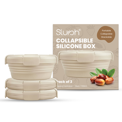 Collapsible Silicone Box