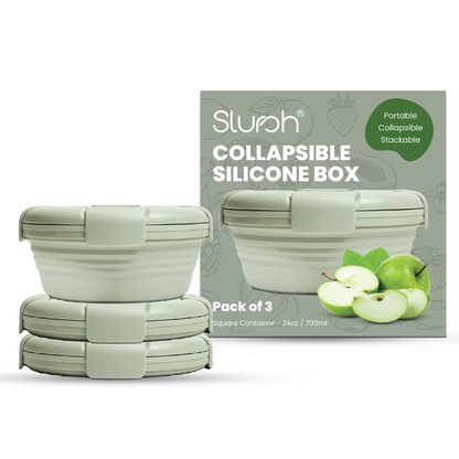 Collapsible Silicone Box