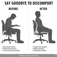 Posture Max Pro Foldable Posture Corrector Seat