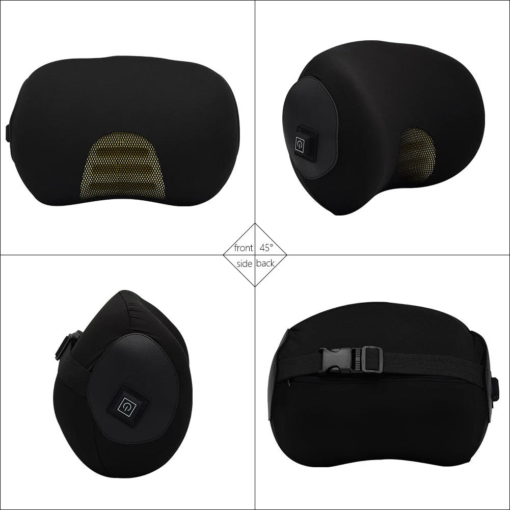Car Neck Massage Pillow Lumbar Support