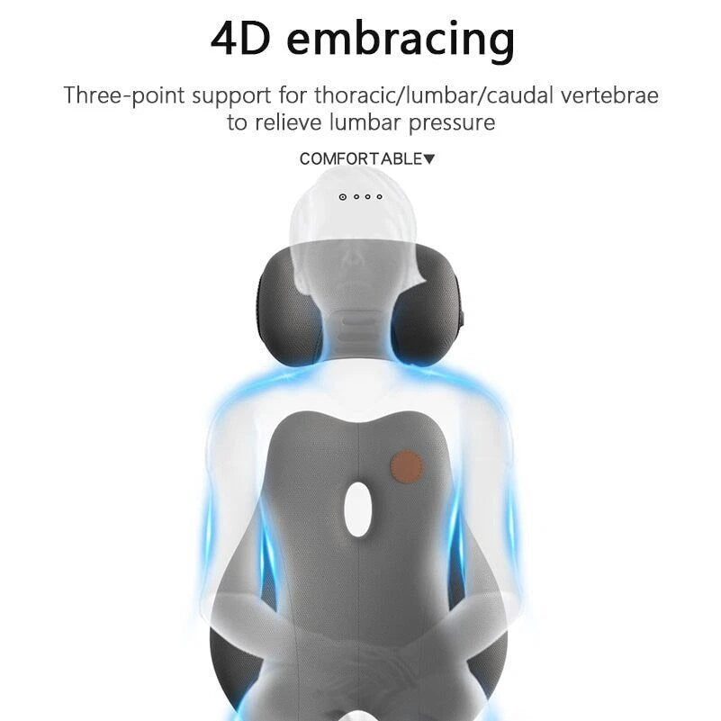 Car Neck Massage Pillow Lumbar Support