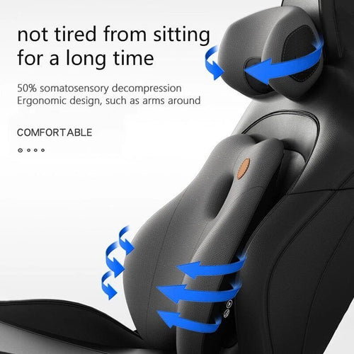 Car Neck Massage Pillow Lumbar Support